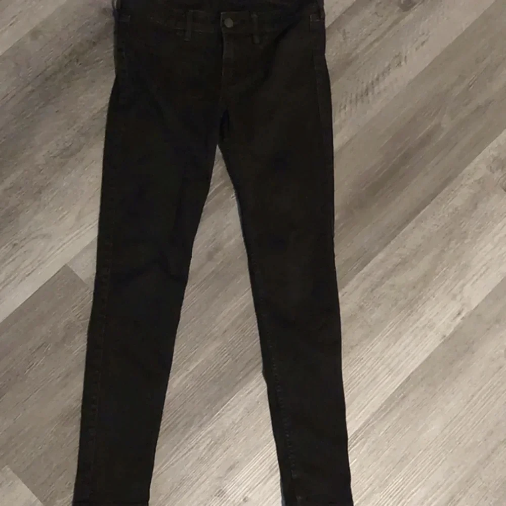 Hollister Vintage Y2K Classic low- rise black skinny jeans size 7 28/29 Low Rise